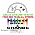 CONTRATE DUPLAS , EQUIPAMENTOS E ESTRUTURA PARA SUA FESTA E EVENTO DE QUALQUER EXPANSÃO.